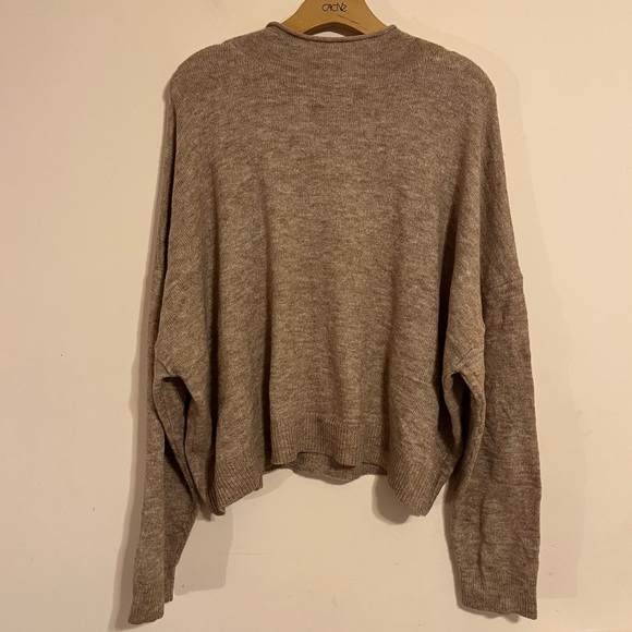 Sonoma Tan Drop Sleeve Sweater - Picture 4 of 6